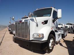 2015 PETERBILT 567 T/A DAY CAB, 220” WB, VIN#1XPCD79X3FD278000 P/B CUMMINS ISX12