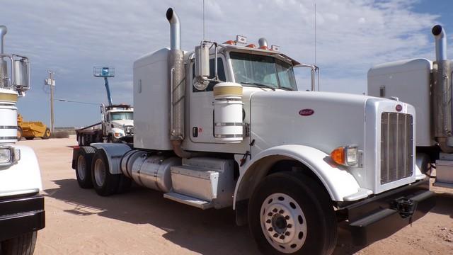 2013 PETEBILT 367 T/A SLEEPER, 260” WB, VIN#1XPTD49X4DD182386 P/B CUMMINS ISX15-