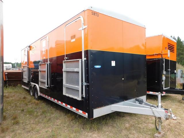 (MI-0453) WELLS CARGO 24'L T/A 2 BATHROOM, 1 SHOWER SAFETY TRAILER (NOTE: DAMAGE