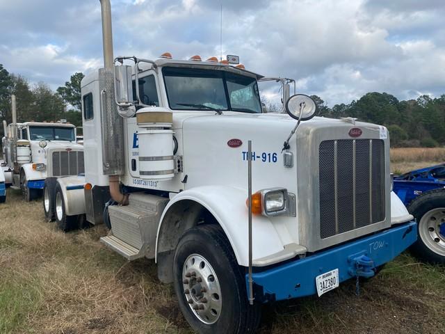 (TRH-916) 2013 PETERBILT 367 T/A SLEEPER TRUCK, VIN # 1XPTD49X1DD166226, P/B CUM