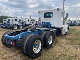 (TRH-916) 2013 PETERBILT 367 T/A SLEEPER TRUCK, VIN # 1XPTD49X1DD166226, P/B CUM