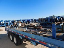 (FUT-054) 2008 SHOPBUILT T/A 8'W X 21'L TOOL TRAILER, PINTLE HITCH, AIR BRAKES,