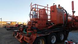 (x) Trailer-Mtd Cementing Unit w/OPI 600 Triplex Pump, 6" Stroke, 600 HP p/b DET