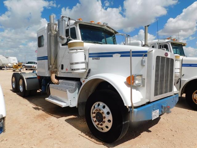 (X) (8098) 2012 PETERBILT 367 SLEEPER HAUL TRUCK, VIN: 1XPTD49X1DD166288, P/B CU