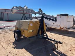 (8549) WARREN POWER SYSTEMS S/A LIGHT TOWER GENERATOR W/ 6 KW ELEC. GENERATOR P/