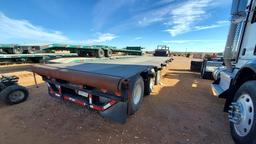 (X) 32' TRI-AXLE OILFIELD LOWBOY TRAILER, S#VT3836-7 96" W, STEEL DECK, ROLLING