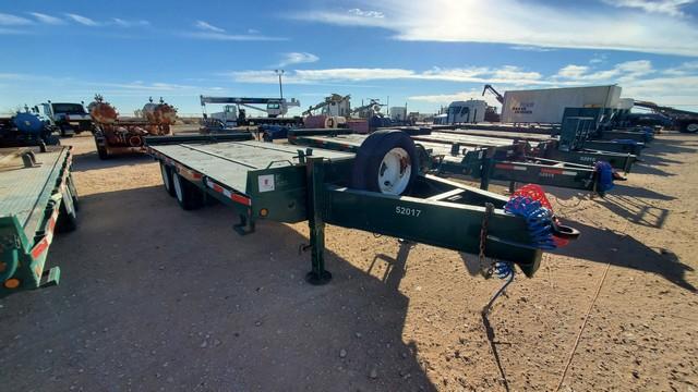 (X) 2011 TOP HAT 20' HEAVY DUTY FLATBED TRAILER, VIN: 4R7B0202XBT107255, 16K# AX