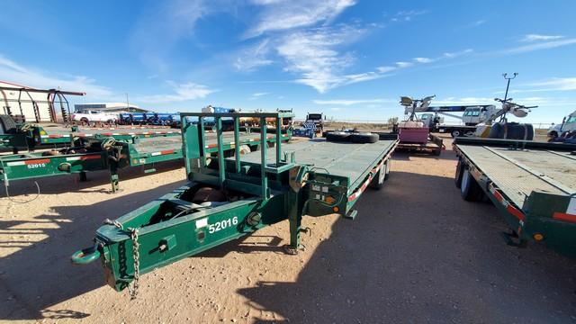 (X) 2011 TOP HAT 20' HEAVY DUTY FLATBED TRAILER, VIN: 4R7B02022BT107254, 16K# AX