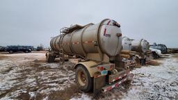 (X) 2012 BRENNER 4,700 GAL ALUMINUM VAC-PUP TRAILER, VIN: 10BEB4221CF0C5853, 11R