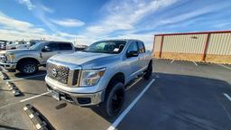 (X) 2018 NISSAN TITAN 4X4 CREW CAB PICKUP, VIN: 1N6AA1EJ0JN518622, P/B: V-8 GAS