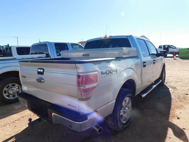 (X) (PNR08241) 2012 FORD F150 XLT CREW CAB 4X4 PICKUP, VIN0 1FTFW1EFXCKD25324, P