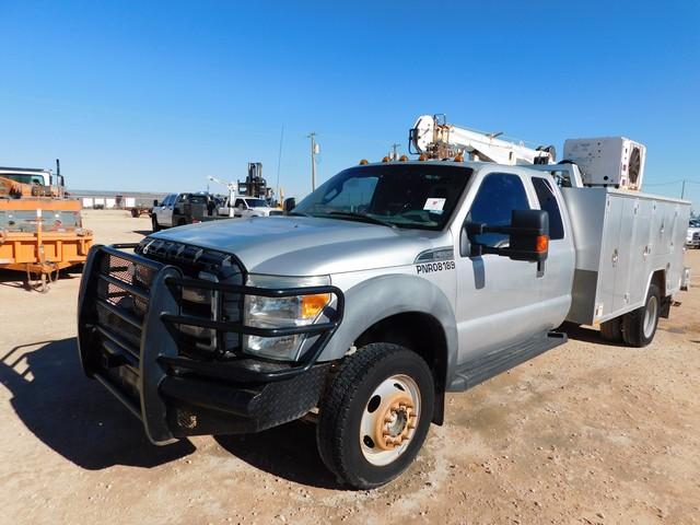 (X) 2012 FORD F550 XLT 4X4 EXT CAB DUALLY MECHANICS TRUCK, VIN: 1FD0X5HY5CEA5905