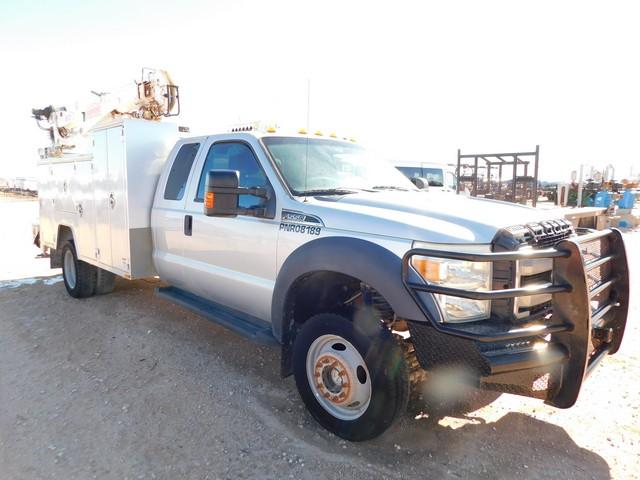 (X) 2012 FORD F550 XLT 4X4 EXT CAB DUALLY MECHANICS TRUCK, VIN: 1FD0X5HY5CEA5905