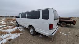 (X) 2013 FORD E350 15 PASSANGER VAN, VIN: 1FBSS3BL6DDA8805, P/B 5.4L GAS ENGINE,