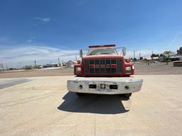 (X) (5925) 2001 GMC 8500 S/A FIRE TRUCK, VIN: 1GDP7H1CX1J505925, P/B: CAT 3126,