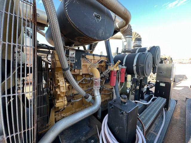 (6149) SULLAIR 900 XHH / 1150XH COMPRESSOR P/B CAT C-15 DIESEL ENGINE, SKIDDED