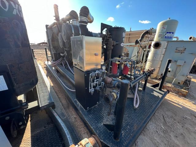 (6149) SULLAIR 900 XHH / 1150XH COMPRESSOR P/B CAT C-15 DIESEL ENGINE, SKIDDED