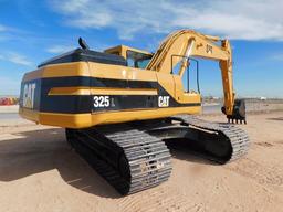 1995 CAT 325L EXCAVATOR S#2SL00750, P/B: CAT 6 CYL TURBO DIESEL ENGINE, JOYSTICK