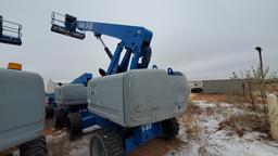 (8838) GENIE 4X4 S-65 EXTENDABLE BOOM MANLIFT P/B: PERKINS 4040 DIESEL