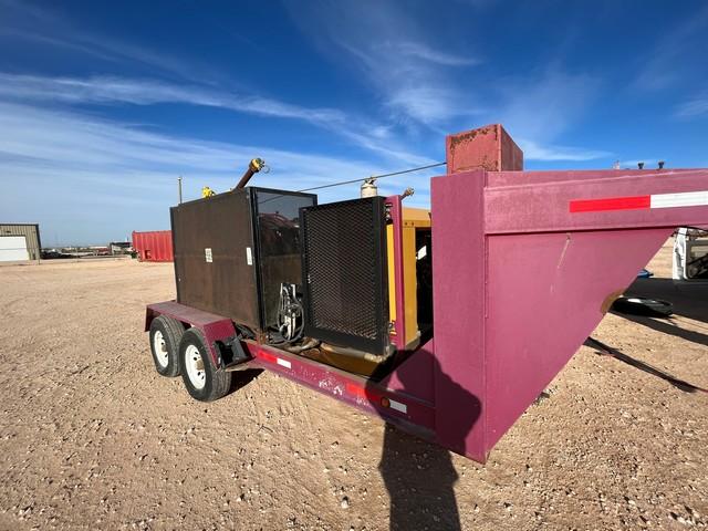 (X) 2008 LOGAN 85-TON POWER SWIVEL W/ T/A GN POWER SWIVEL TRAILER, HPU P/B CAT 3