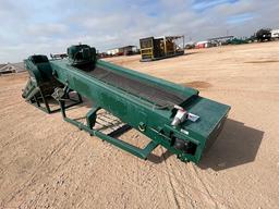 (71454) CONVEY-ALL 12' ADJ. HEIGHT CONVEYOR P/B: ELECTRIC MOTOR