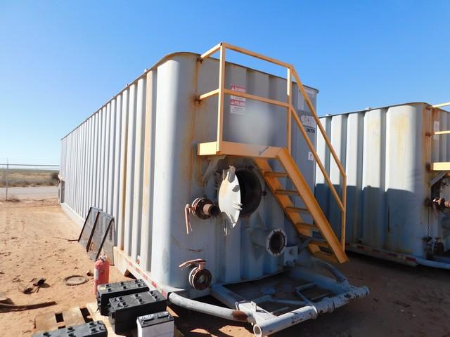 (36778) 500 BBL S/A PORTABLE FRAC TANK (NOTE: BILL OF SALE ONLY)