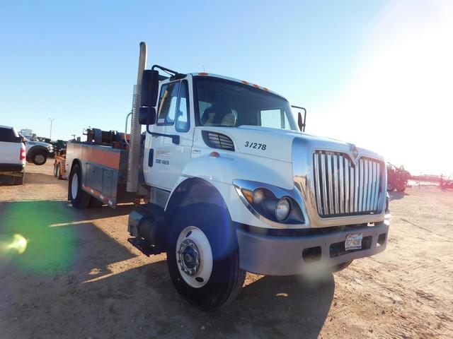 (X) (37278) 2011 INTERNATIONAL 7300 S/A HYDRO TEST TRUCK, VIN- 1HTZZAAN5BJ386248