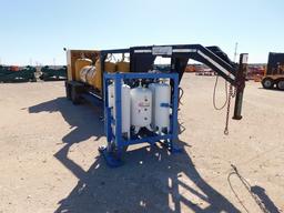 (X) SAGE OIL VAC GN T/A TRAILER, W/ (3) 60 GALLON TANKS, (2) 120 GALLON TANKS, (