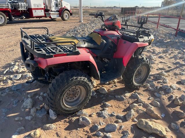 (6301) POLARIS SPORTSMAN 500 H.O. 4-WHEELER W/ STORAGE & GUN RACKS, SHOWS 318 HR