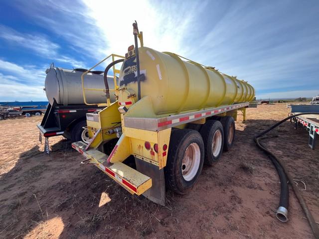 (X) 2012 TROXELL 140 BBL TRI-AXLE VACUUM TRAILER, VIN: 1T9TA4336C1867211, W/ AIR