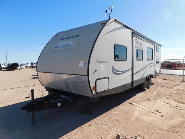 (X) 2015 COACHMAN FREEDOM EXPRESS 27' T/A BP TRAILER, VIN: 5ZT2FETB1FA018154, W/