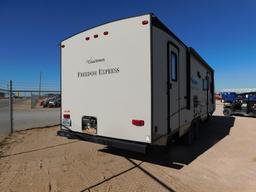 (X) 2015 COACHMAN FREEDOM EXPRESS 27' T/A BP TRAILER, VIN: 5ZT2FETB1FA018154, W/