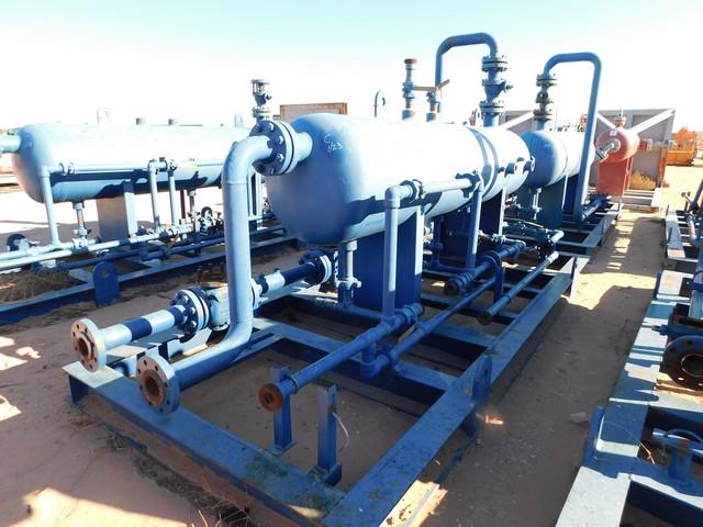 (8258) 30" DIA X 10'H - 1,440 PSI 3-PHASE HORIZONTAL SEPARATOR (11329-02)