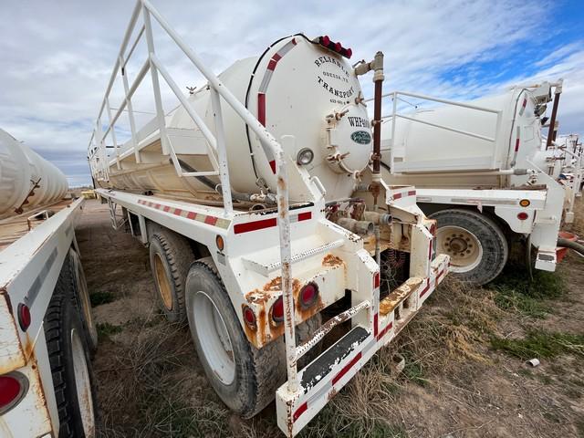 (X) 2011 DRAGON 130 BBL T/A VACUUM TRAILER, VIN: 1UNST4229BL093994, W/ KP, SIDE