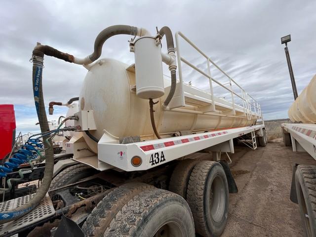 (X) 2014 DRAGON 130 BBL T/A VACUUM TRAILER, VIN: 1UNST4228EL130568, W/ KP, LANDI