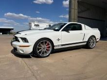 (X) 2007 FORD MUSTANG SHELBY GT500 SUPER SNAKE, 40TH ANNIVERSARY EDITION, CSM NO