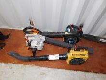 (4) ASSORTED GAS POWERED LEAF BLOWERS (70546)