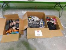 (3) BOXES OF SHOES & HAND BAGS (8964)