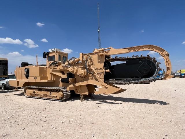 TESMEC TRS 1085 TRENCHER,P/B CAT 3306 DIESEL ENGINE W/HPU SHOWS ONLY 1,700 HRS