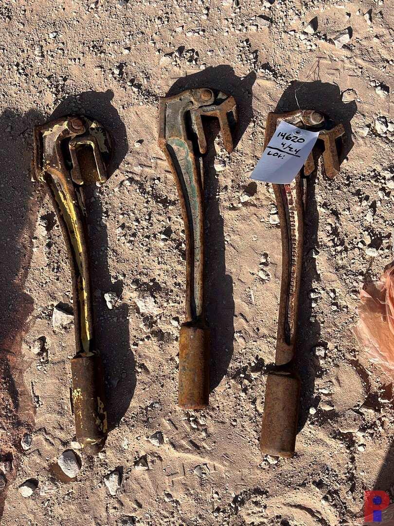 (3) 1" ROD WRENCHES