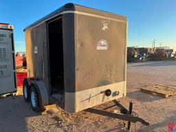 2015 C&M 10' ENCLOSED CARGO TRAILER