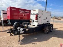 MQ POWER DCA-70SSIU TRAILER MTD ELECTRIC GENERATOR