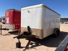 2014 LARK 16' X 7' T/A CREW TRAILER