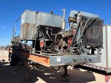 1972 SHOP BUILT CEMENT PUMP TRAILER