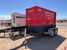 BALDOR GENERATORS TS175-3J TRAILER MOUNTED ELECTRIC GENERATOR