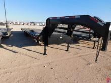 2014 PJ TRAILERS SGL WHEEL T/A FLATBED GN TRAILER