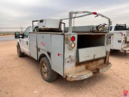 2007 FORD  F-350 SINGLE CAB MECHANIC'S TRUCK