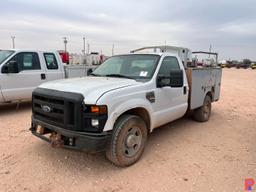 2007 FORD  F-350 SINGLE CAB MECHANIC'S TRUCK