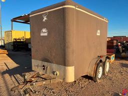 2015 C&M 10' ENCLOSED CARGO TRAILER