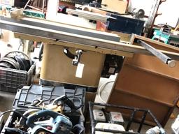 Stationary table saw